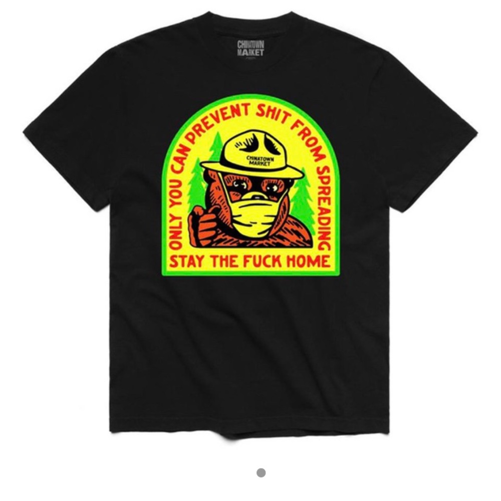 CHINATOWN MARKET MENS MEDIUM PREVENTION T SHIRT